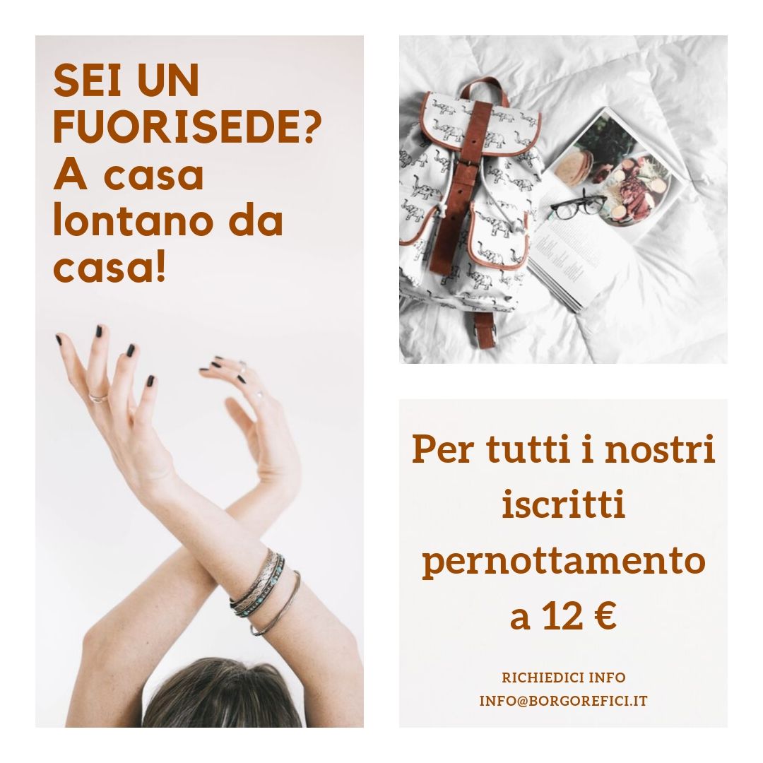 Sei un fuorisede? A casa lontano da casa!